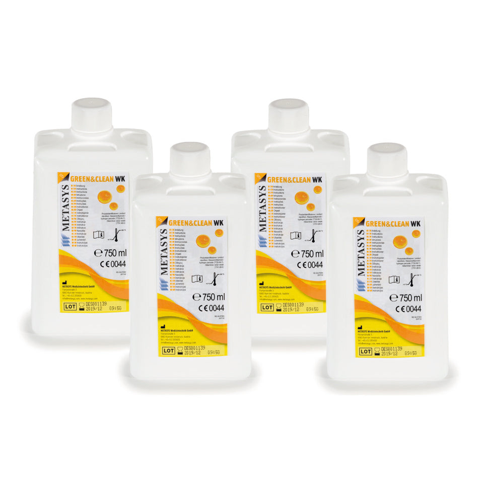 GREEN&CLEAN WK pour systèmes d'hygiène 4x750ml