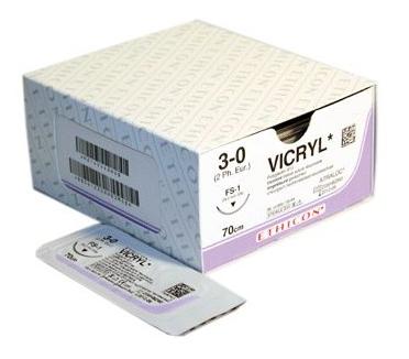 SUTURE SINTETICHE VICRYL VIOLA 4-0 SH-1 70cm - 1pz