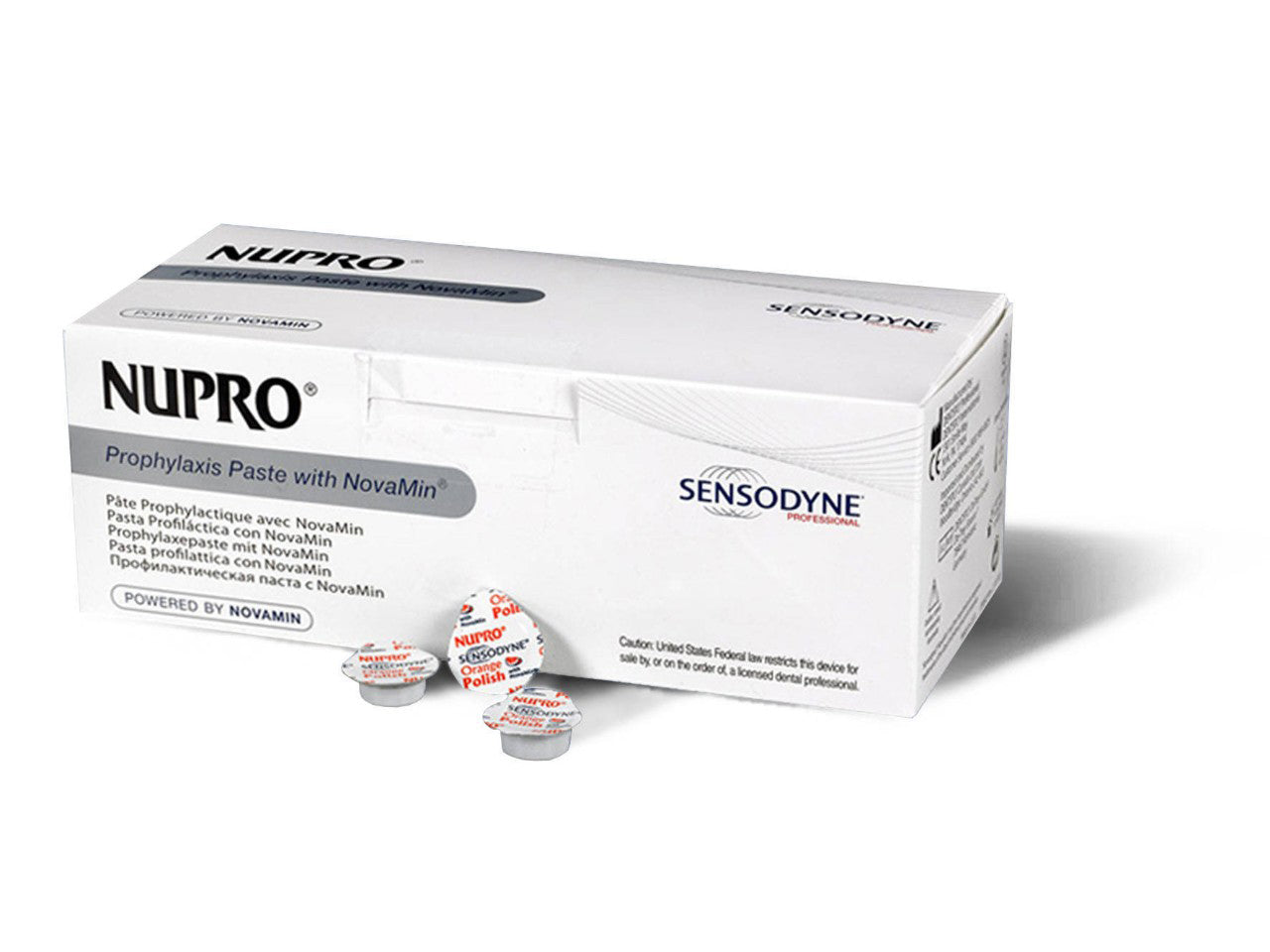 NUPRO SENSODYNE ORANGE GESCHMACK GROBKÖRNIG MIT/FLUOR - 175Stk