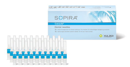 SOPIRA CARPULE NON BLISTERATI - 100pz 27GAx25mm