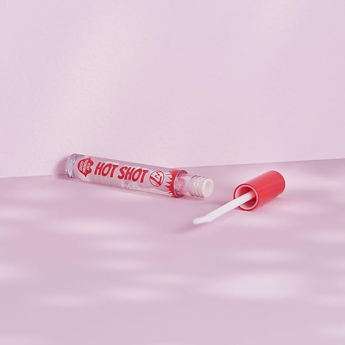 Hot Shot Lipgloss Rimpolpante – Effetto Extra per Labbra ancora più Carnose – Finish trasparente, look naturale e lucido –