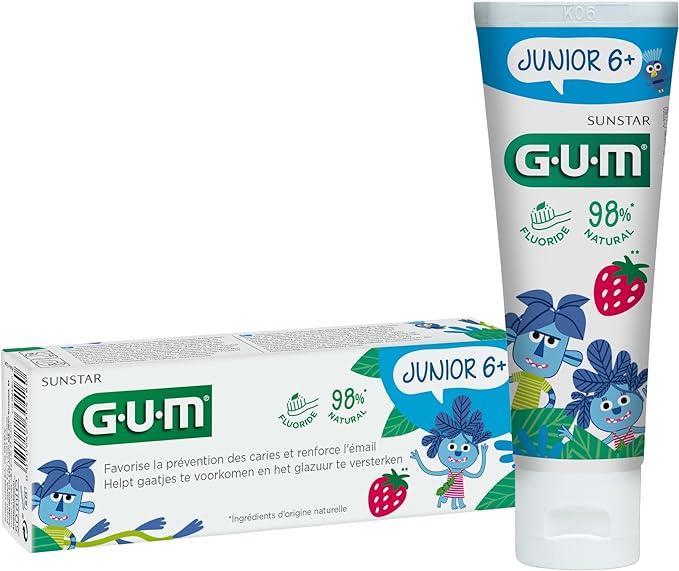 GUM junior Zahnpasta für Kinder von 7-12 Jahren