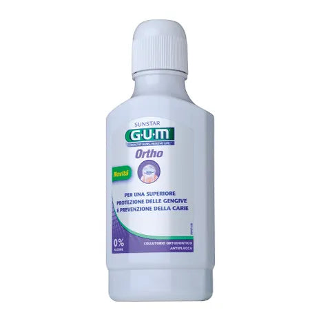 Gum Ortho Bain de Bouche Orthodontique Anti-Caries 300 ml