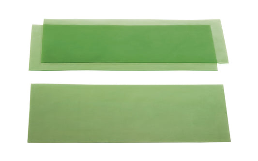 CERA IN FOGLI leggermente venata VERDE 15pz 0,40mm