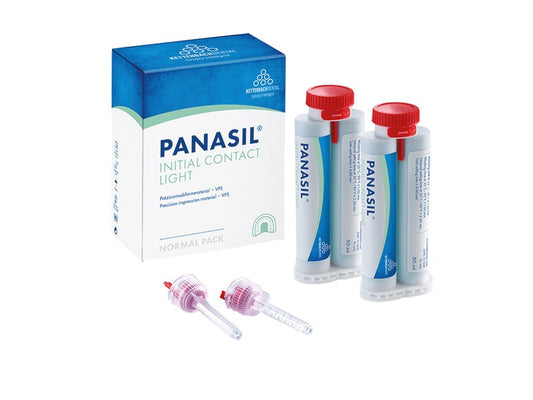 PANASIL INITIAL CONTACT LIGHT – 2x50 ml + 8 ROTE SPITZEN