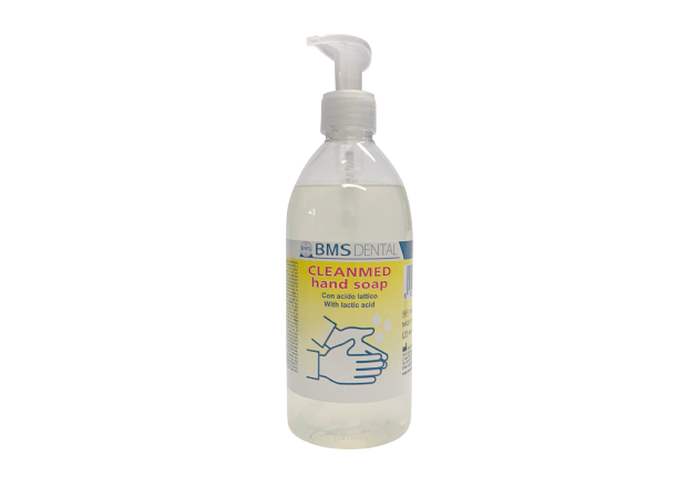 CLEANMED Hand Gel 500ml - Gel Désinfectant pour les Mains - Flacon de 500 ml avec distributeur