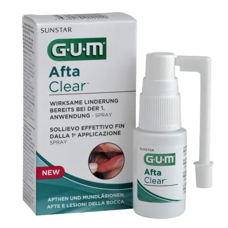 Gum AftaClear Spray Trattamento Antiafte 15 ml