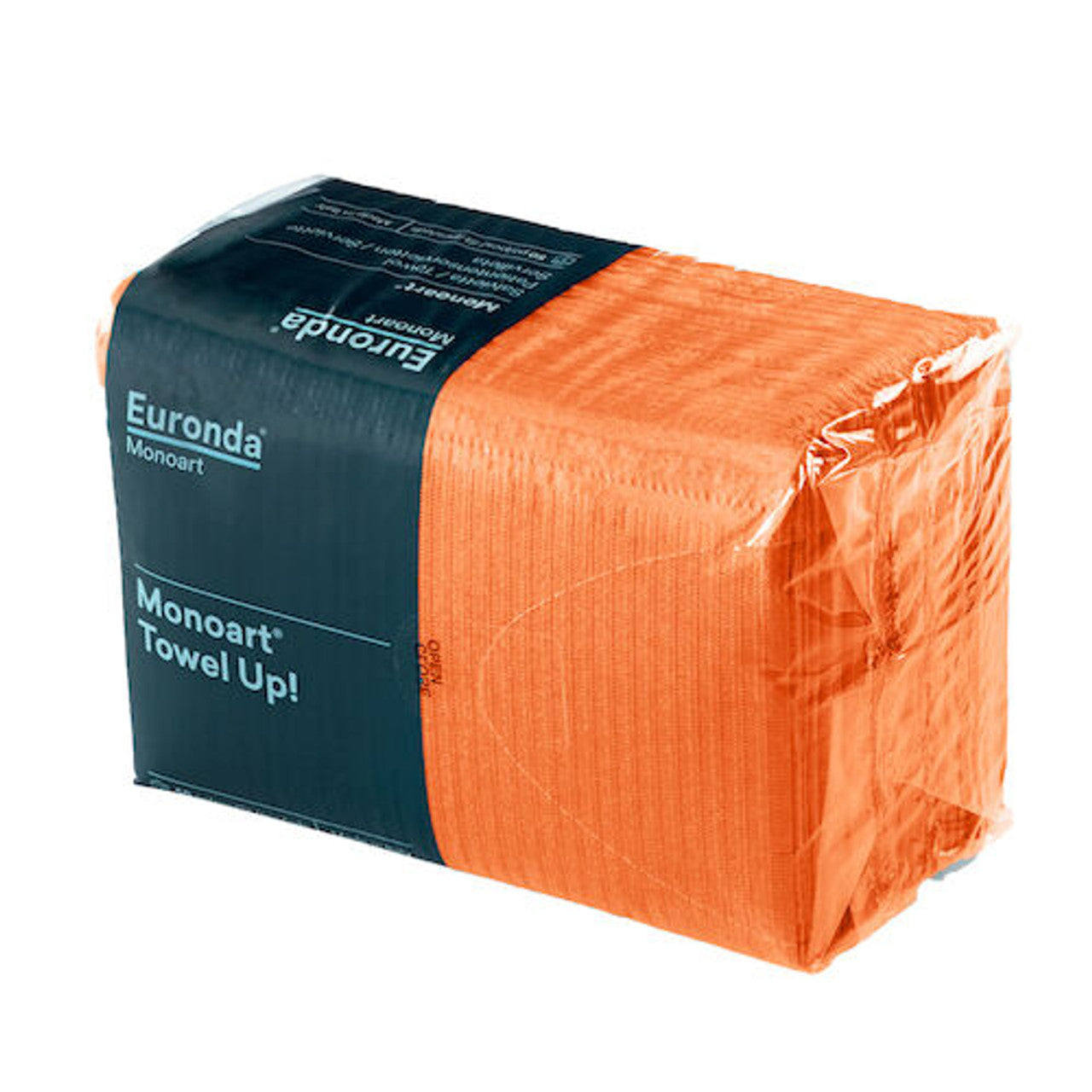 SERVIETTE MONOART ! 500 pièces d'OUATE ORANGE PURE