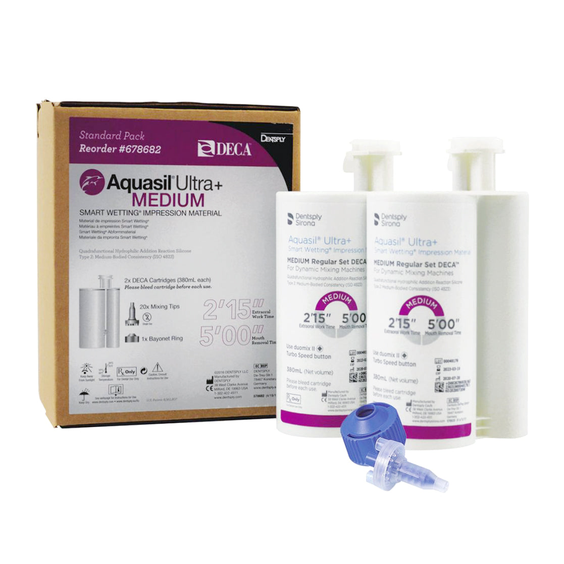 AQUASIL ULTRA+ 380 ml MEDIUM REGELMÄßIGES SET