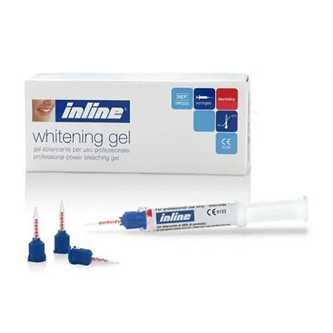 INLINE WHITENING GEL - KIT 2 SIRINGHE + DIGA