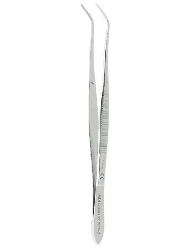 PINZETTA PER MEDICAZIONE MERIAM FIG.3 16cm