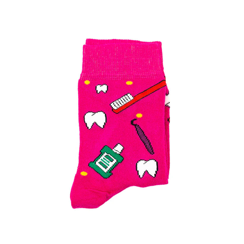 SOCKSY MED Fantasia FUCSIA