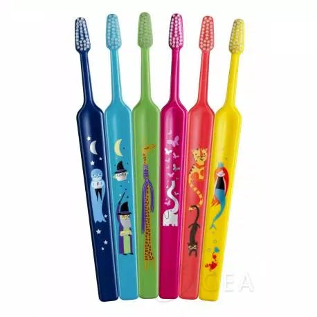 Brosse à dents souple pour enfants couleur bleue 1 pièce